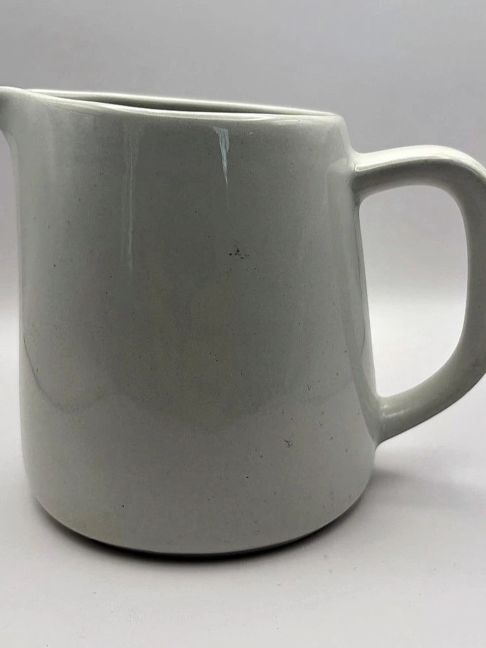 Vintage Arabia Finland Ceramic Pitcher in White